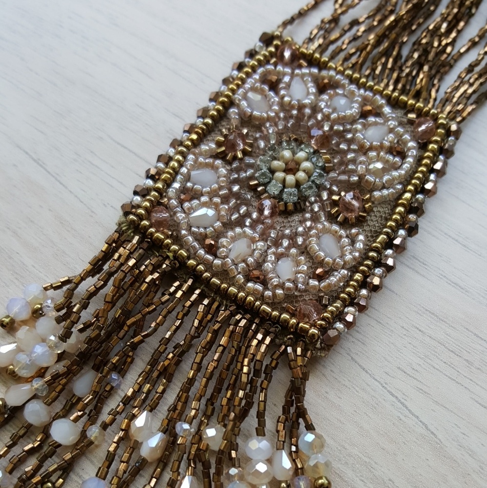 Beautiful beaded necklace